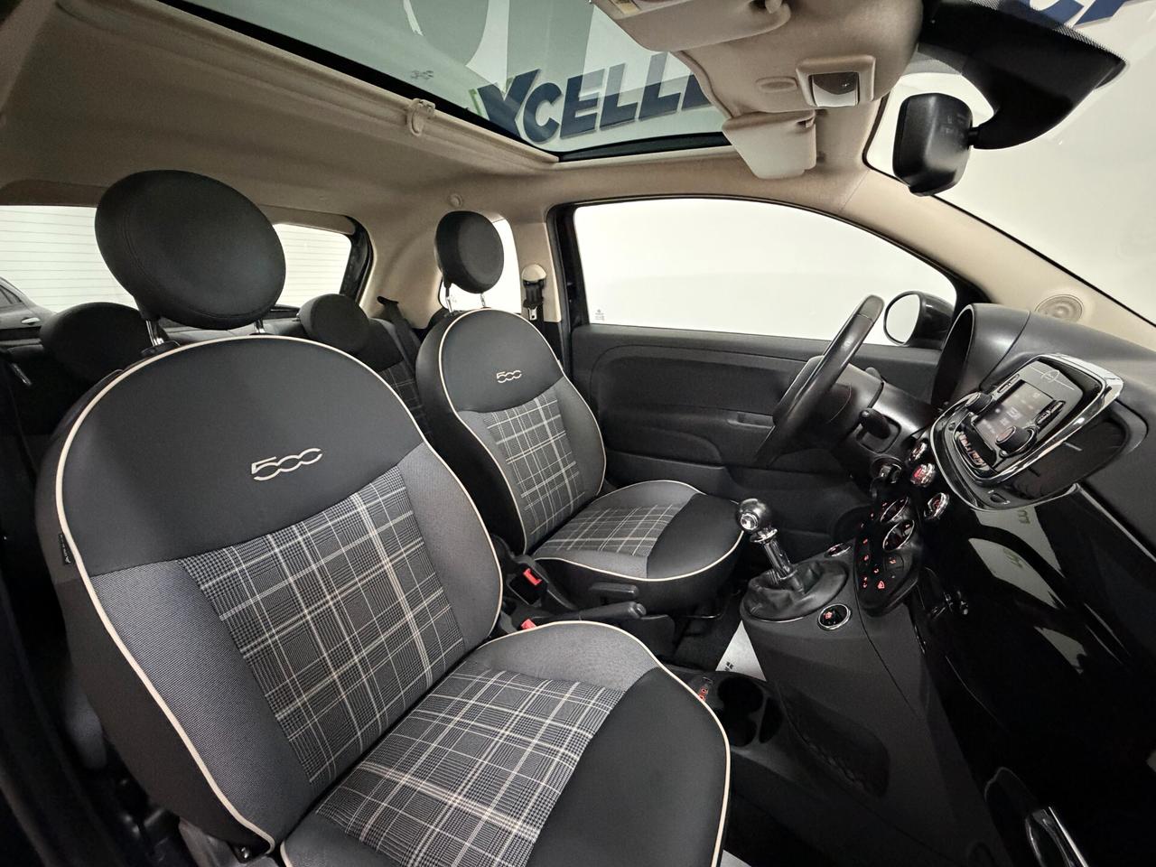 Fiat 500 1.2 Lounge 69cv CLIMAAUT/SENSORI/PELLE