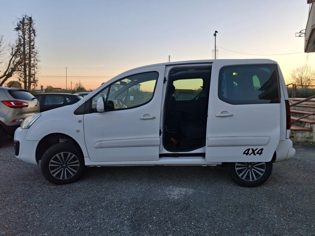 Peugeot Partner Tepee BlueHDi 100 4x4 Active Traction Control Plus