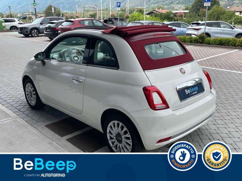 FIAT 500C 1.2 LOUNGE 69CV DUALOGIC