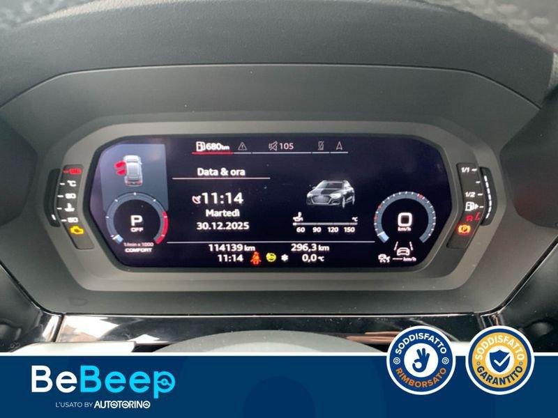 Audi A3 SPORTBACK 30 2.0 TDI S LINE EDITION S-TRONIC