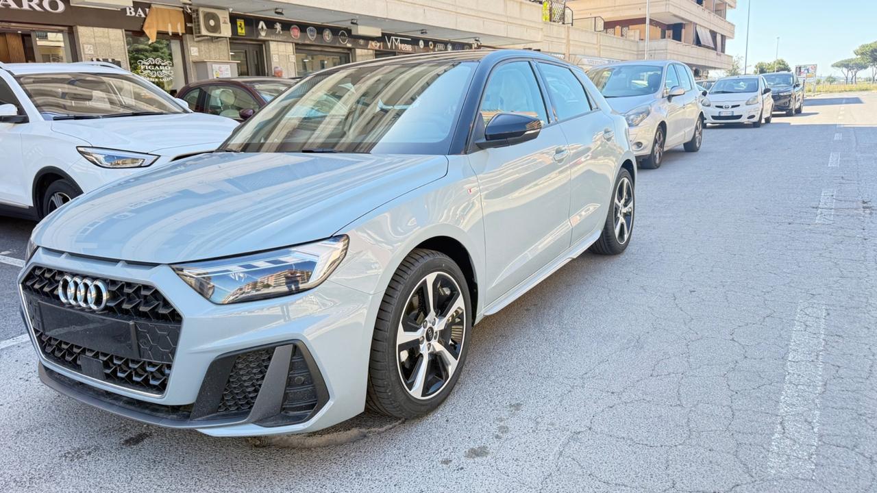 Audi A1 SPB 30 TFSI S tronic line edition LED NAVI KAMERA CERCHI 17 PDC BLUETOOTH NUOVA