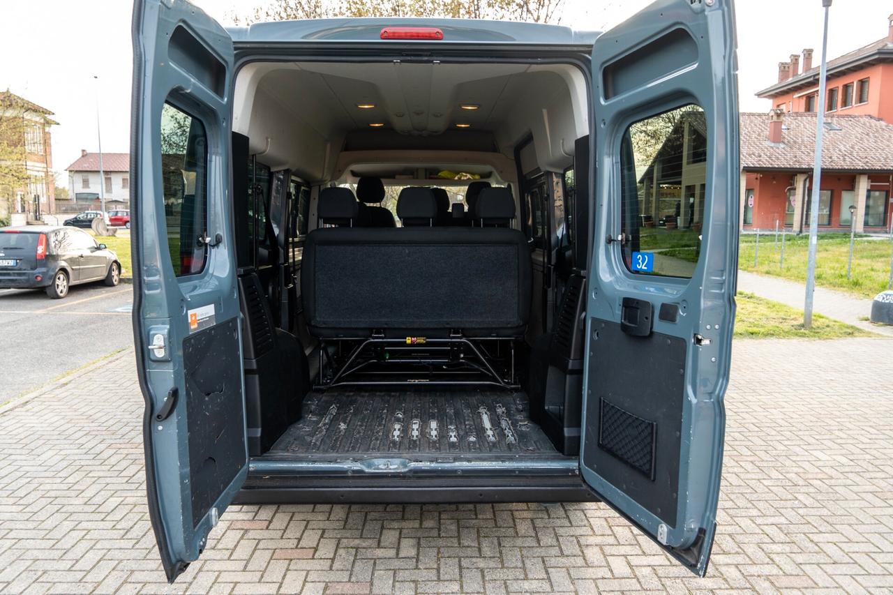 Fiat Ducato 140CV PANORAMA 9 POSTI - MOTORE NUOVO - 2021
