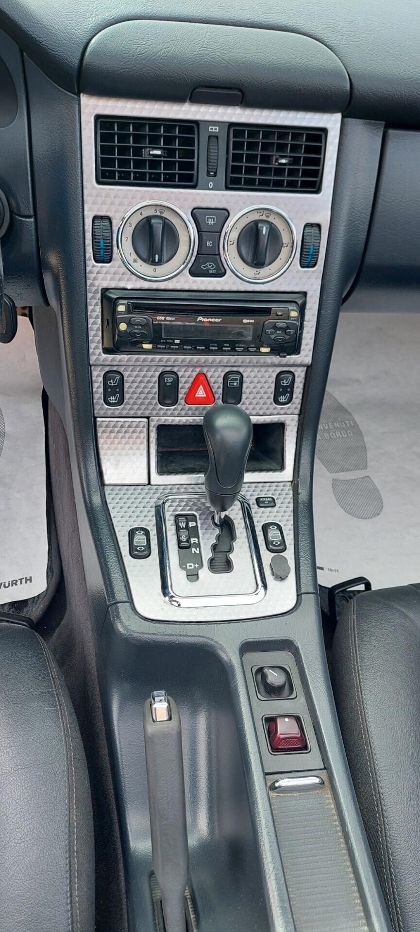 Mercedes-benz SLK 230 cat Kompressor Evo 197cv R170 -ASI-