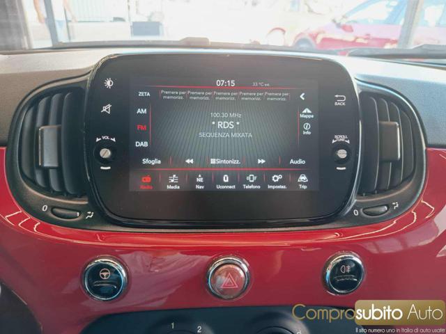 FIAT 500 1.0 Hybrid Red