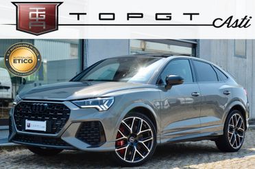 AUDI RSQ3 SPORTBACK 2.5 EDITION 10 YEARS QUATTRO 400cv S-TRONIC, BOLLO E SUPER 4/27, SERVICE AUDI, CARBOCERAMICA, TETTO, SEDILI CARBONIO, MATRIX, HI-FI SONOS, PERMUTE