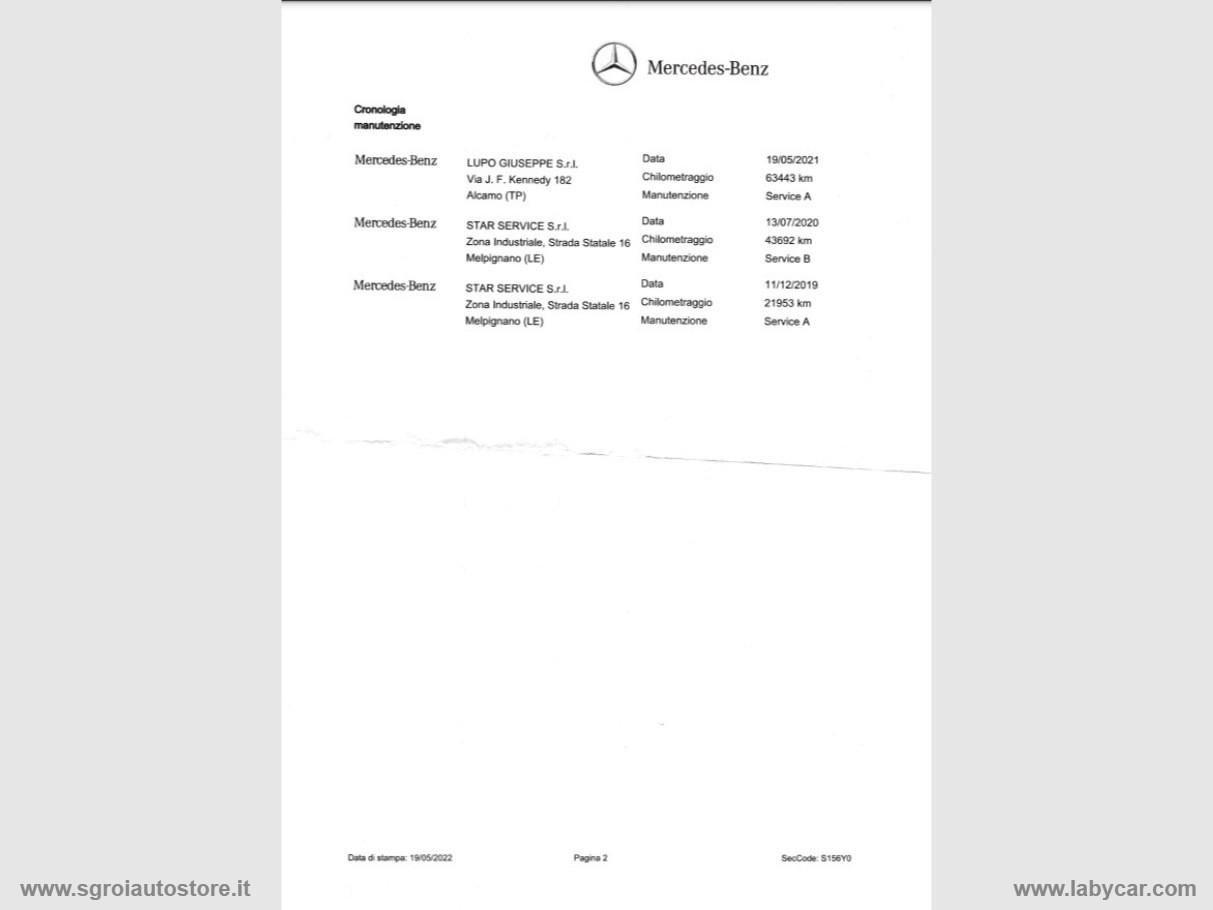 MERCEDES-BENZ GLA 200 d Automatic Premium NIGHT EDITION