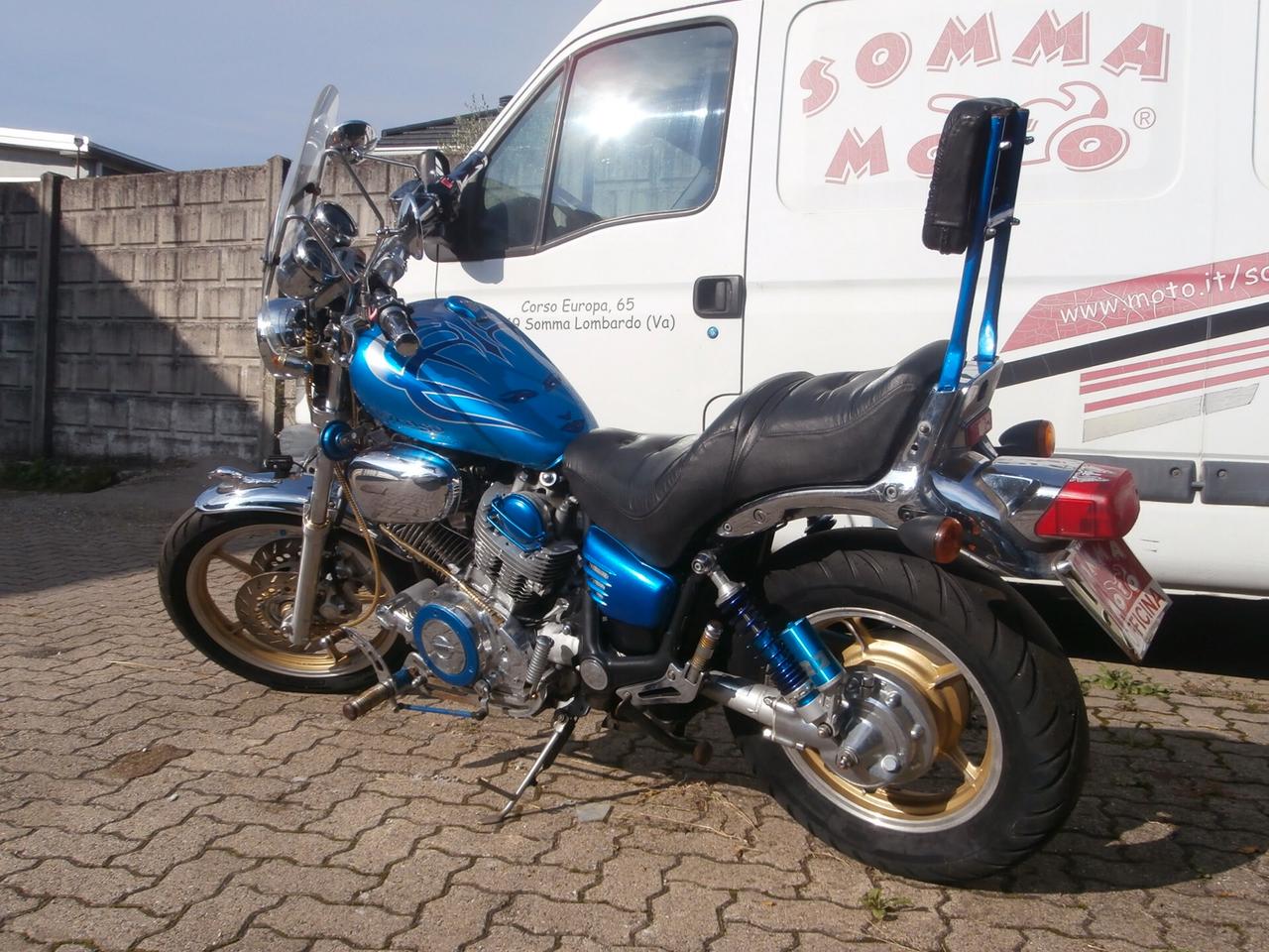 Yamaha XV 1000 SE Golden Edition del 1986 compreso trapasso-tagliando-garanzia