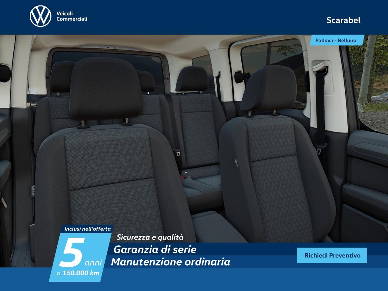 Volkswagen Caddy m1 2.0 tdi 122cv 4motion life my24