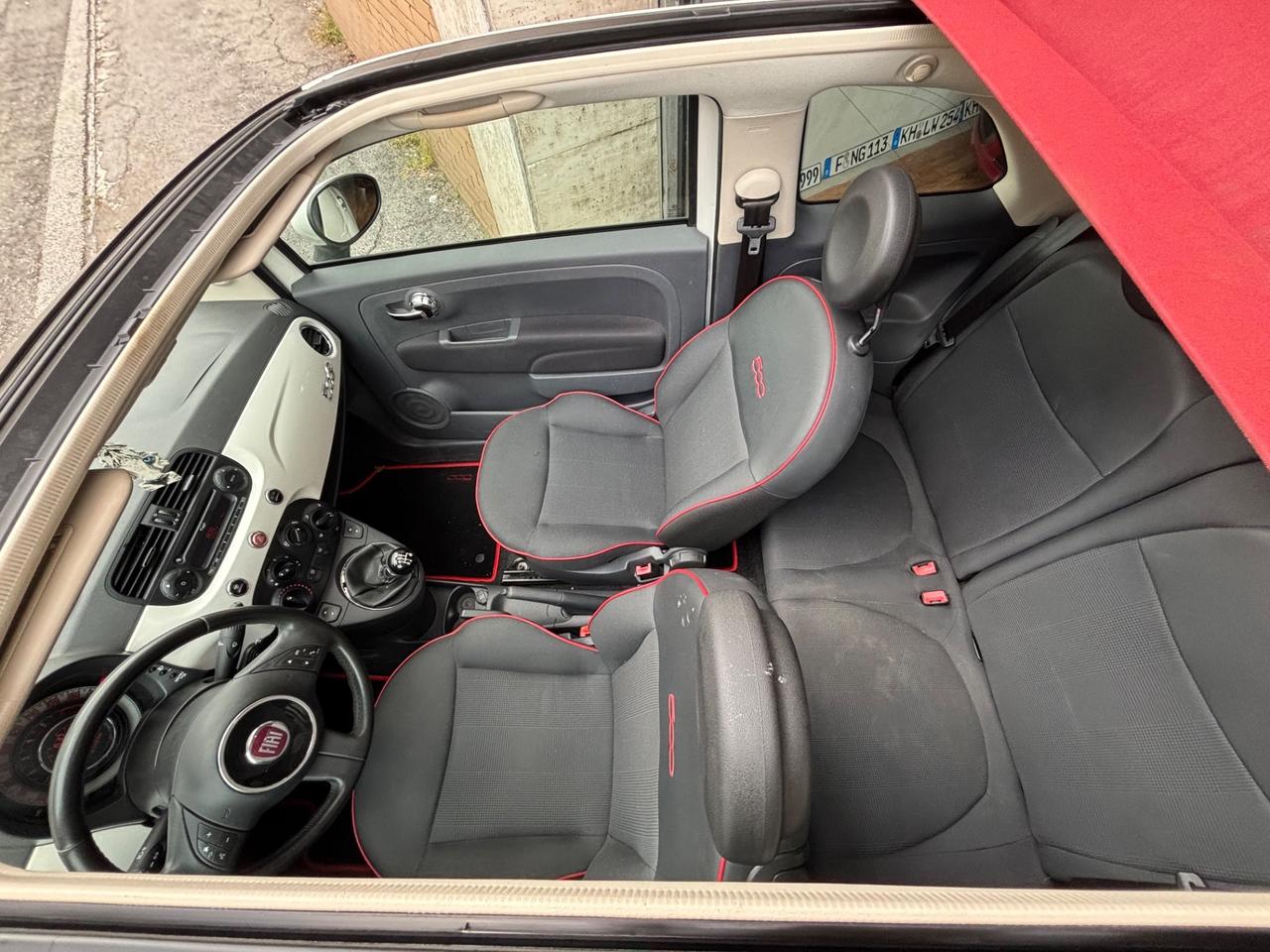 Fiat 500 C 1.2 benzina - 82.000 Km-anno 2014- euro 6