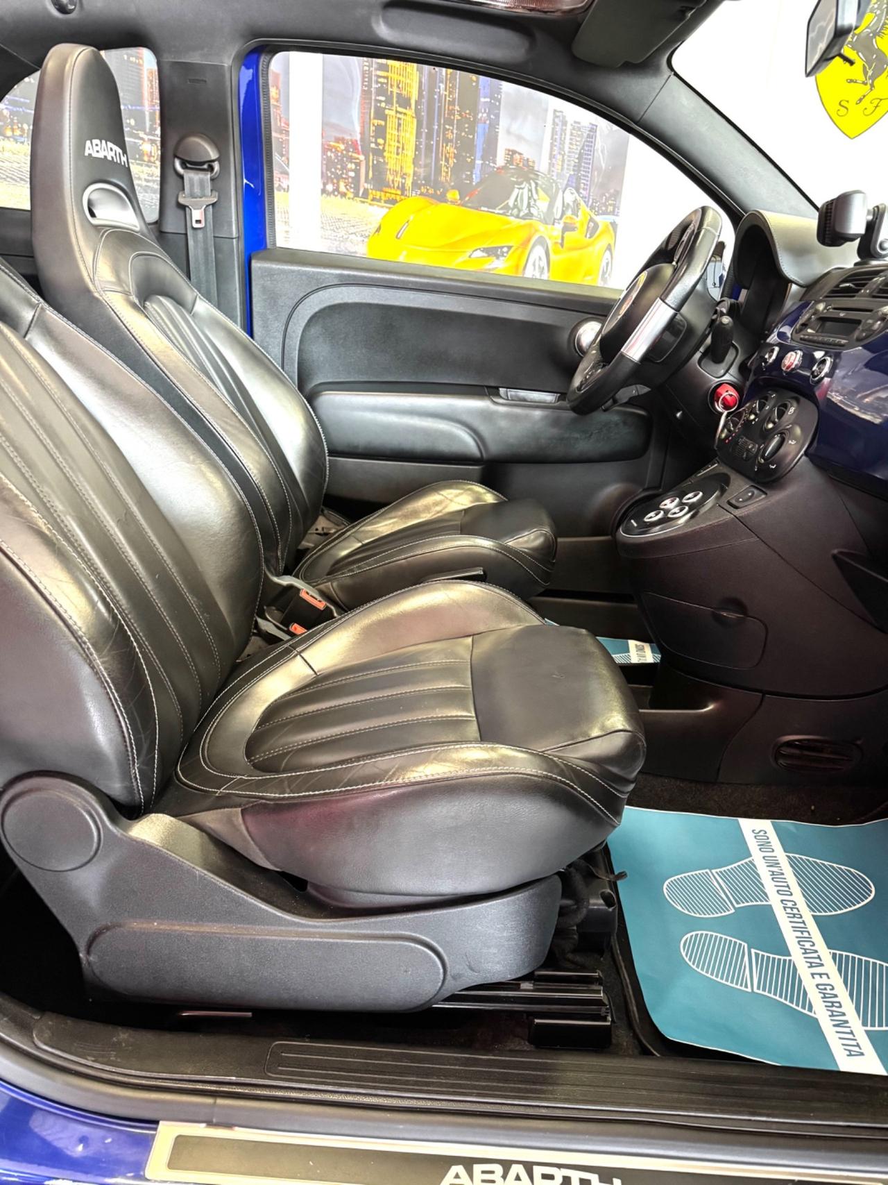 ABARTH 500 CABRIO ELABORATA 300CV MOTORE NUOVO AUTOMATICA OK PERMUTE FINANZIABILE AKRAPOVIC