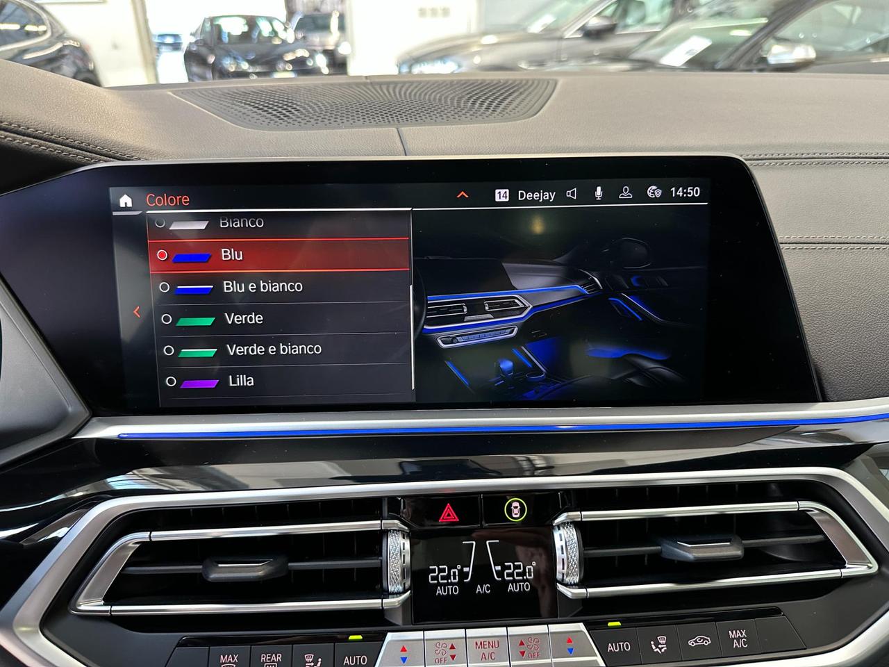 BMW X6 xdrive40d mhev 48V Msport - 22" - Tetto -Carplay