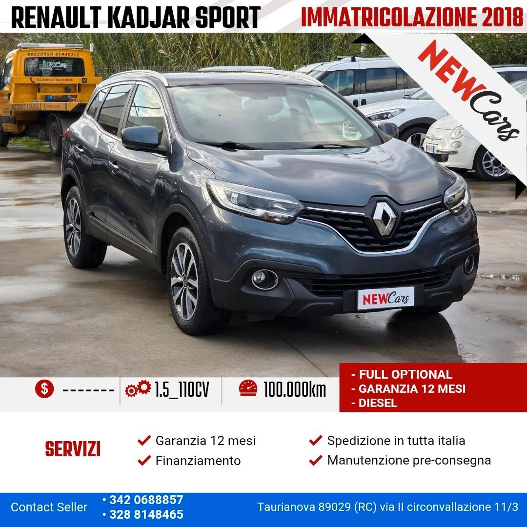 Renault Kadjar Blue dCi 8V 115CV Sport Edition2