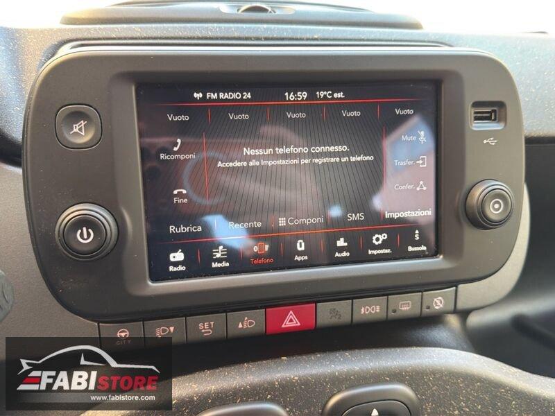 FIAT Panda Cross 0.9 TwinAir 86 Cv Cross 4x4 - 5 POSTI, Ruotino, Schermo, Sensori, CarPlay, ecc