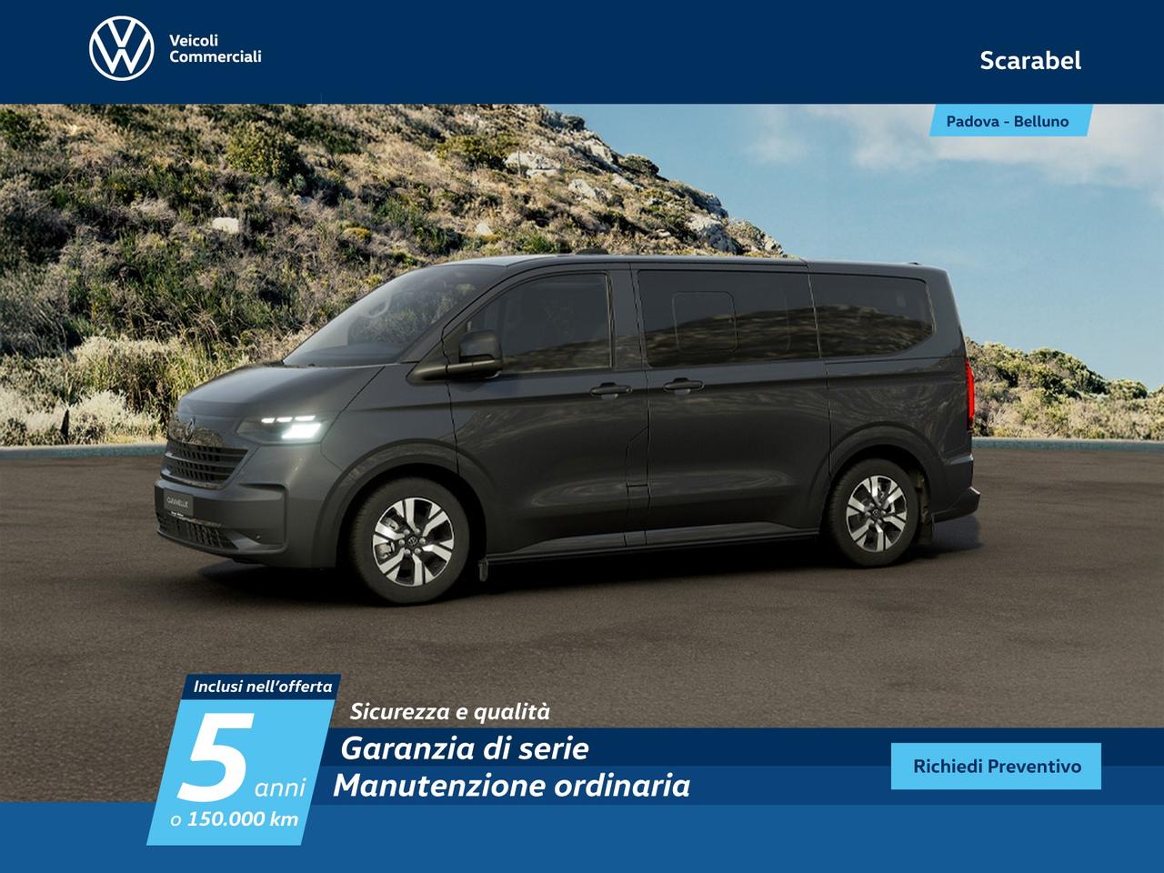 Volkswagen T7 Caravelle t7 2.0 tdi 170cv life l1 auto