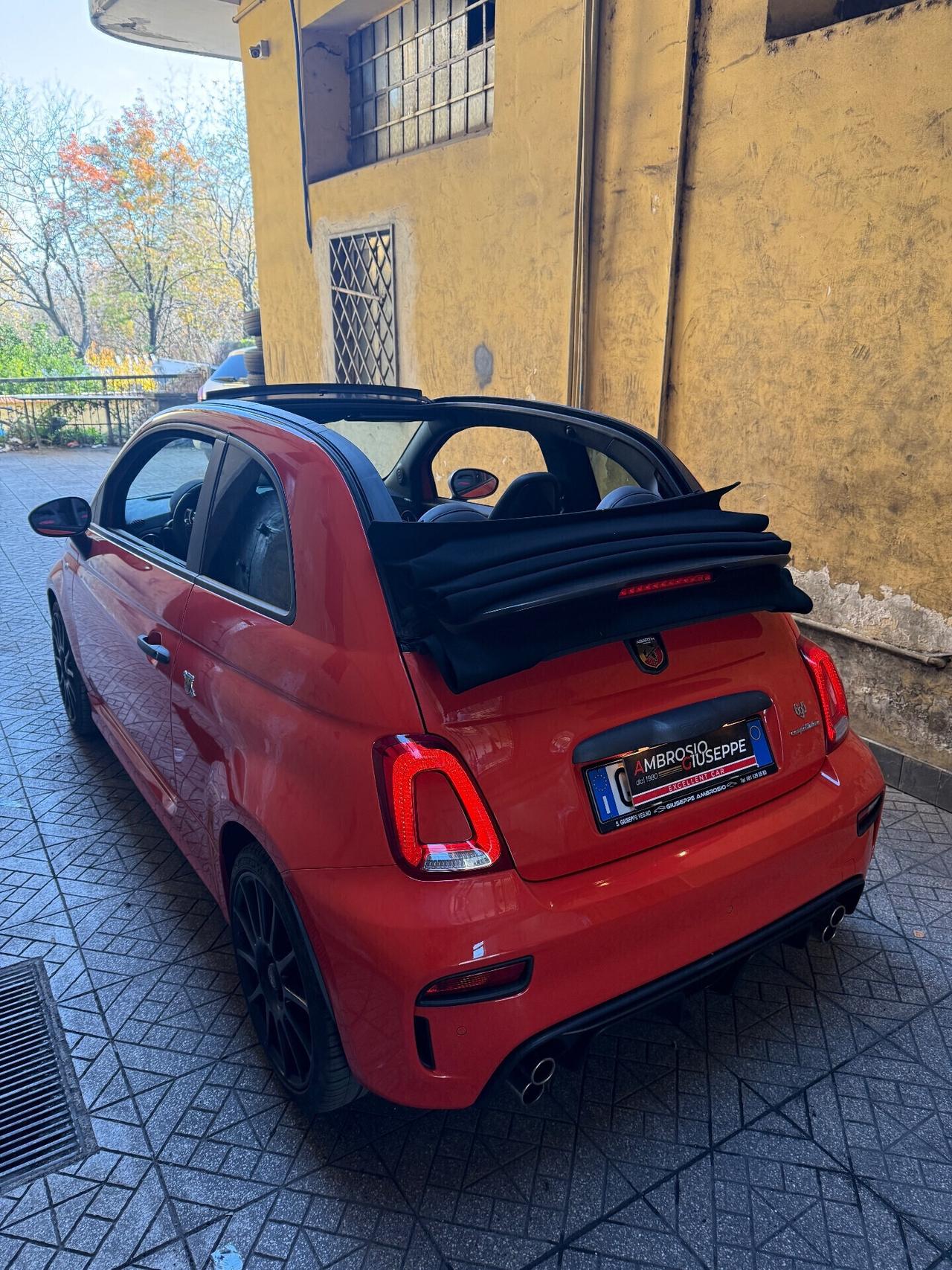 Abarth 695 COMPETIZIONE CABRIO 1.4 Turbo T-Jet 180 CV sabelt