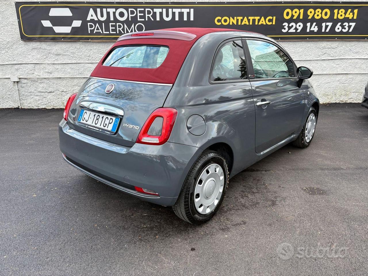 FIAT 500 C 1.0 Hybrid Dolcevita (70CV) Cabri