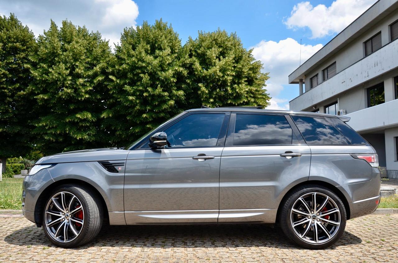 RANGE ROVER SPORT 3.0 SDV6 249cv AUT. HSE DYNAMIC , 22" , UFF. ITALIANA , TETTO , NAVI , RETRO , SERVICE BOOK COMPLETO
