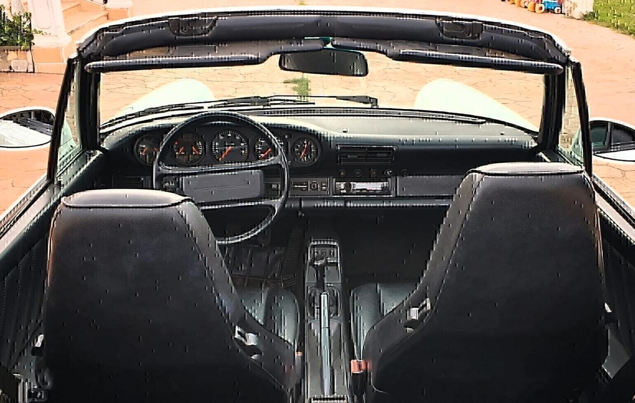 Porsche 964 911 Carrera 2 Cabriolet ASI targa ROMA