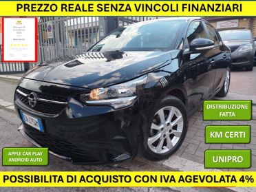 OPEL CORSA 1.2-75cv UNIPRO*DISTRIBUZIONE FATTA**PREZZO VERO* KM CERTI -