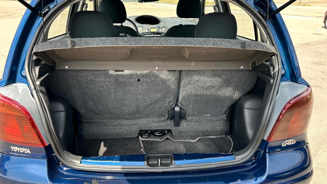 Toyota Yaris 1.4 DIESEL 5 porte KM CERTIFICATI