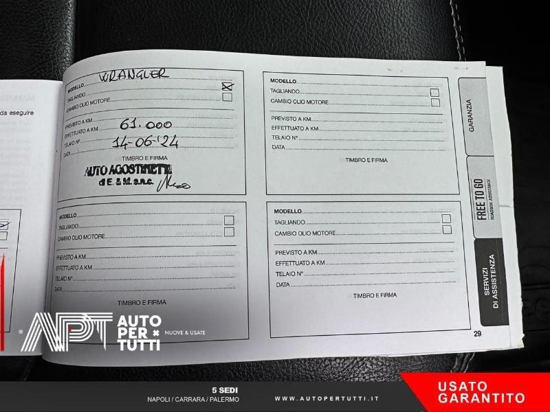 Jeep Wrangler Wrangler 2.2 mjt II Sahara auto