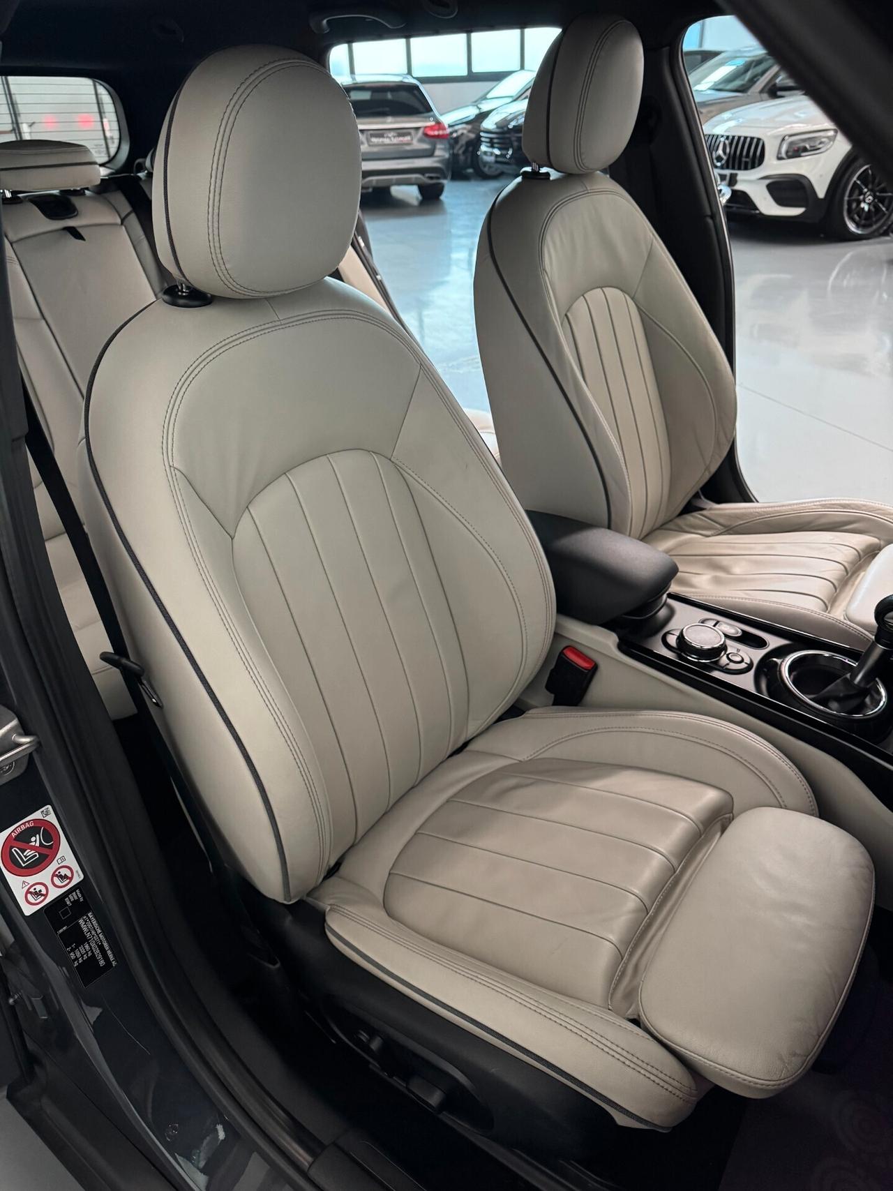 MINI Cooper S Clubman 2.0cc 192cv Auto Navi Interni Full pelle Cerchi 18"