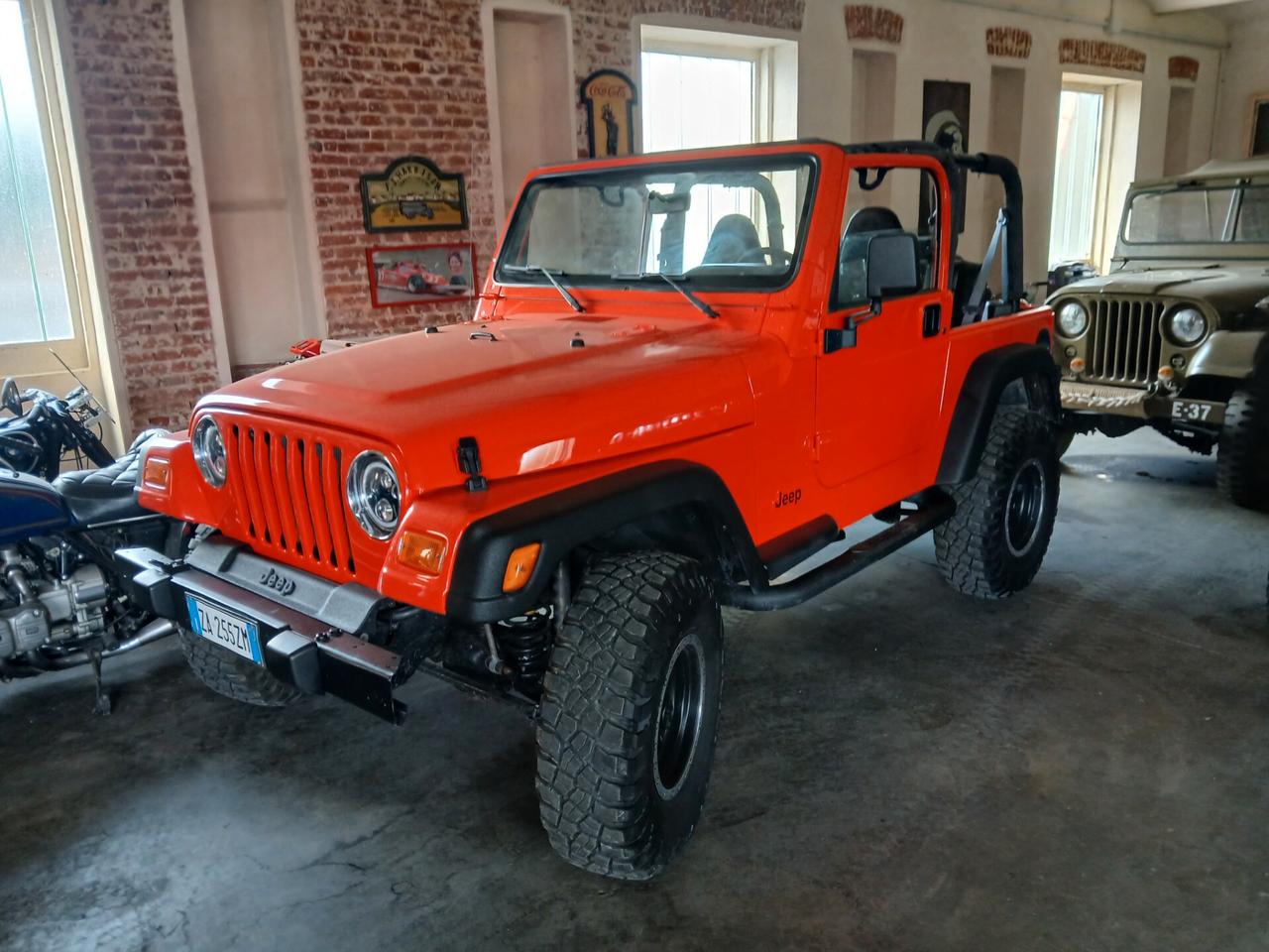 Jeep Wrangler Tj 4.0 omologata Iscritta asi