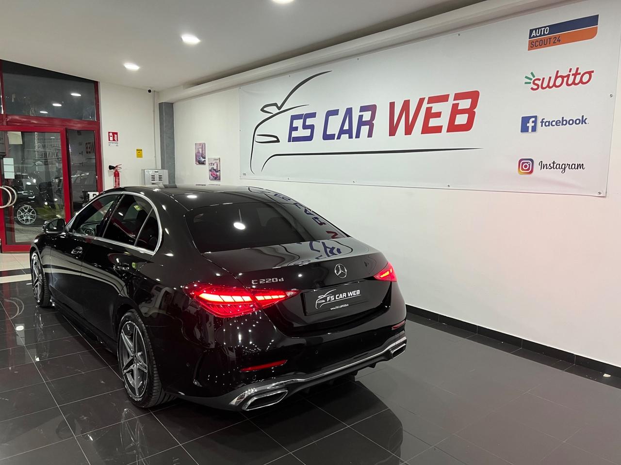 Mercedes Benz C220d MHEV aut. Premium AMG 200 cv