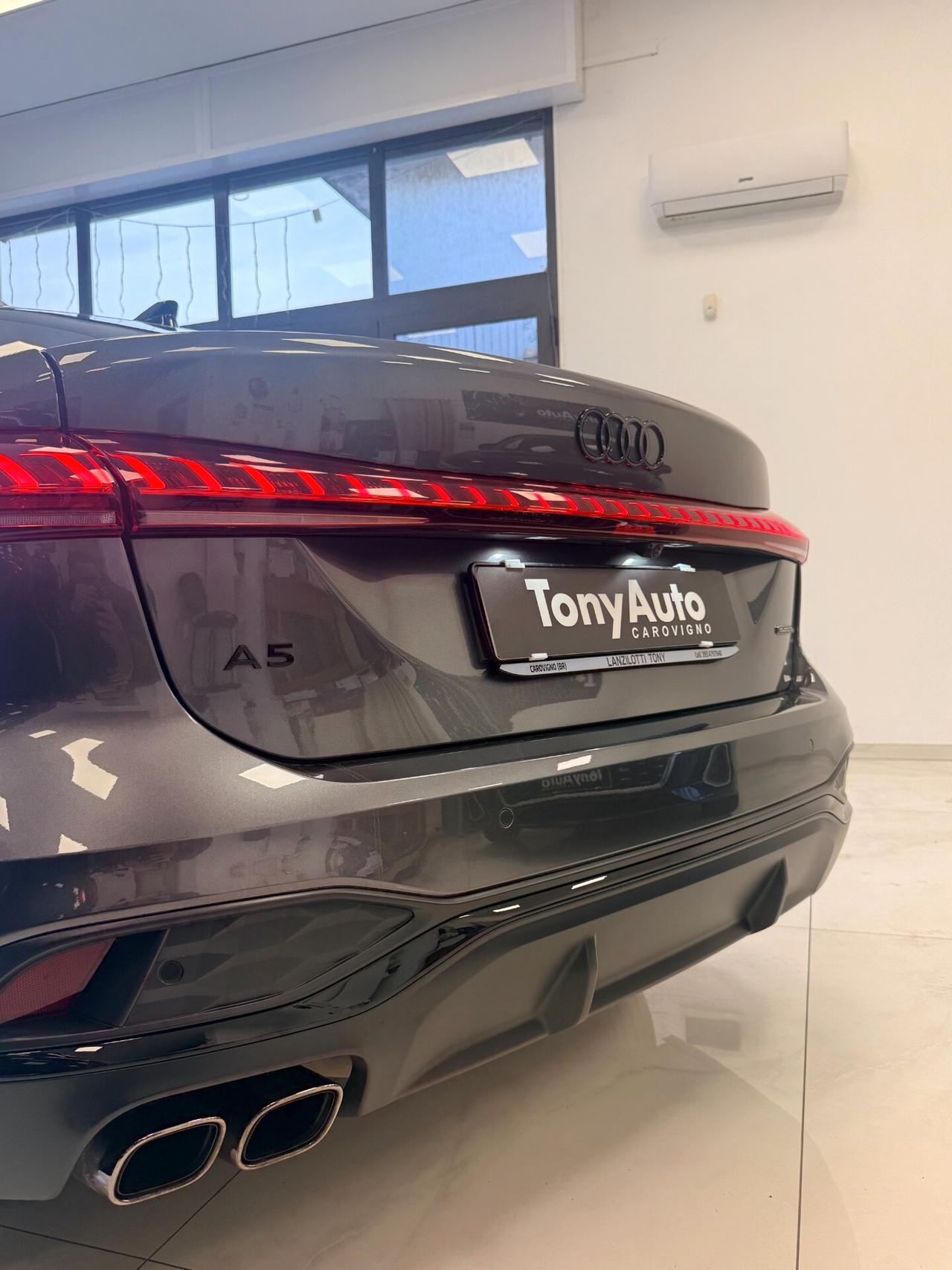 Audi A5 SPB 40TDI 48v mhev (DIESEL/ELETTRICO)quattro s-tronic S-LINE EDITION,TETTO,VIRTUAL COK,APPLE CARPLAY