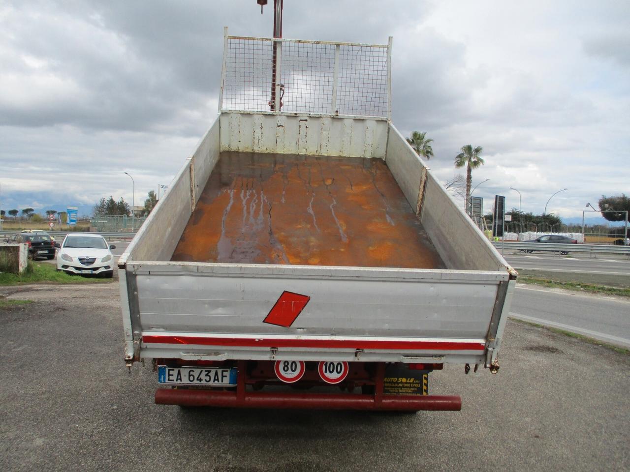 Iveco EUROCARGO 100E18 GRU AMCO-VEBA 545/3S+RIBALTABILE