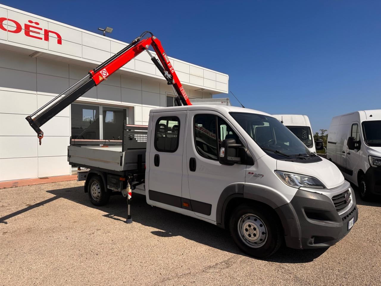 Fiat ducato 2.3 130 cv MAXI GRU FASSI