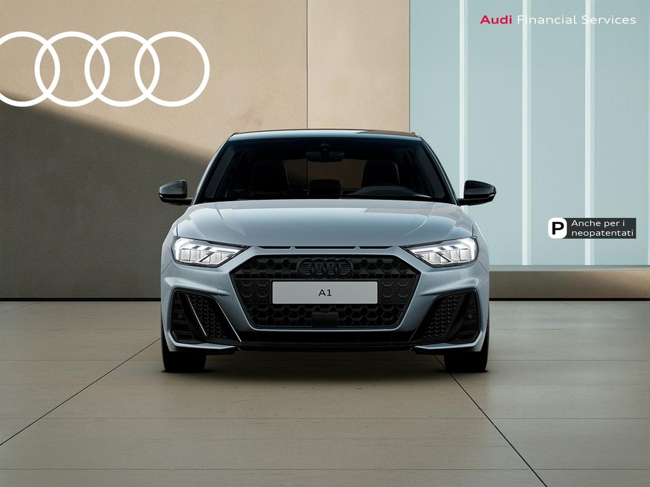 Audi A1 sportback 35 1.5 tfsi identity black s-tronic