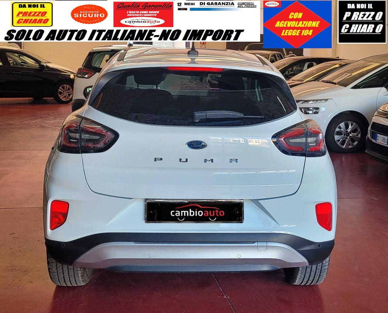 Ford Puma 1.0 EcoBoost Hybrid 125 CV S&S Titanium