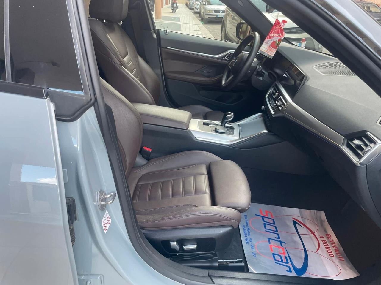 Bmw 420d GC xdrive 48V Msport TETTO NAVY PELLE 19' LED 360