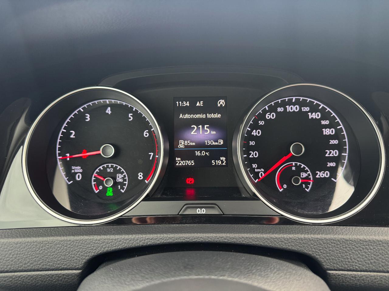 VOLKSWAGEN GOLF 7.5 1.5 TGI 150cv HIGHLINE