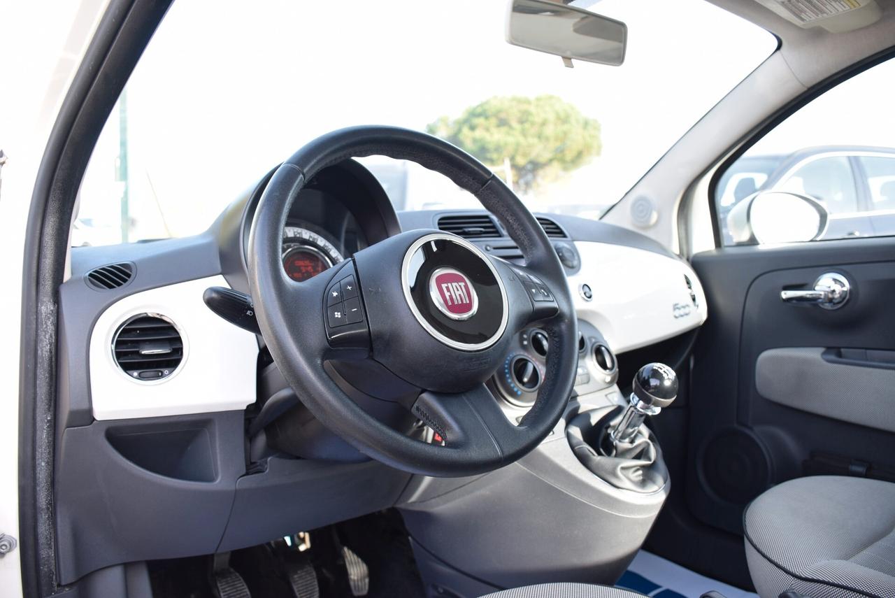 Fiat 500 1.2 Lounge TETTO BT CLIMA OK NEOPATENTATI UNICO PROPRIETARIO