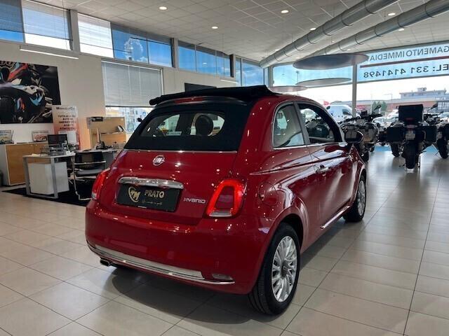 Fiat 500C 1.0 hybrid (Red) 70cv *CABRIO*13.000 KM*