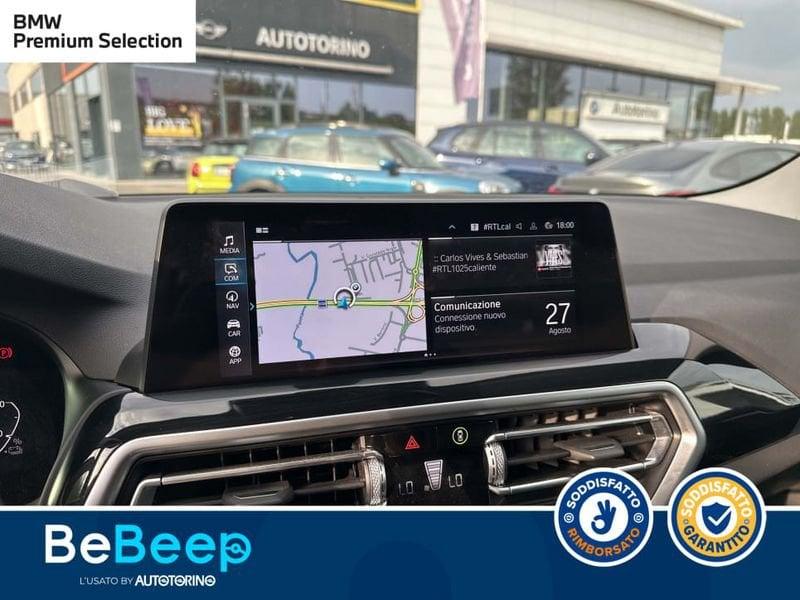 BMW X3 XDRIVE30E AUTO