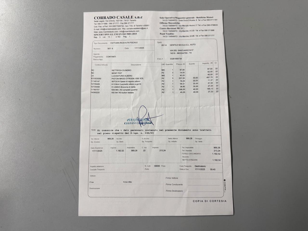 Peugeot 208 Active/1.0 68 CV/MOTORE REVISIONATO