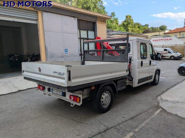 FIAT Ducato 35 2.3 MJT 130 CV maxi doppia cabina gru