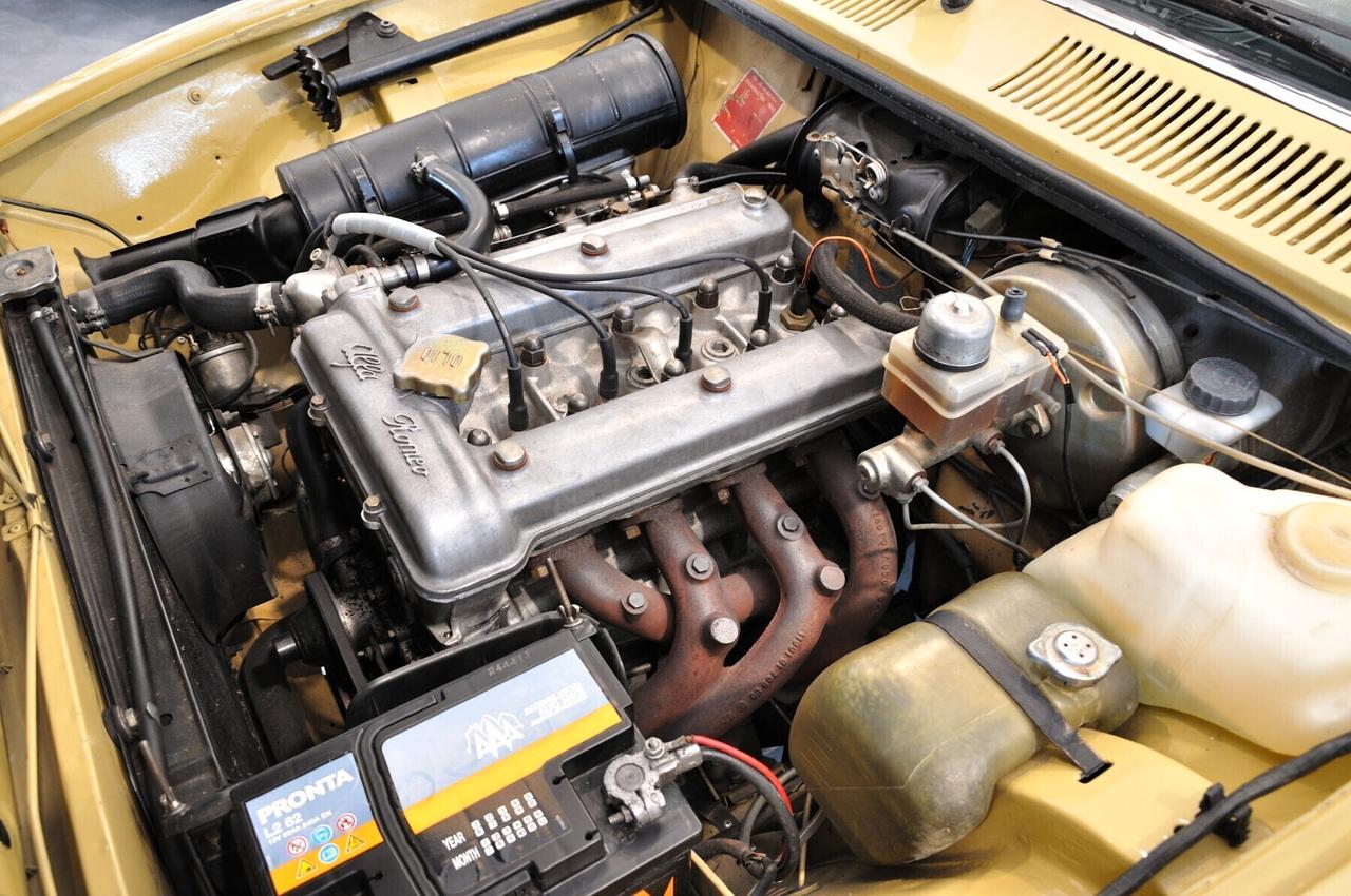Alfa Romeo Alfetta 1.8 Giallo Piper ASI
