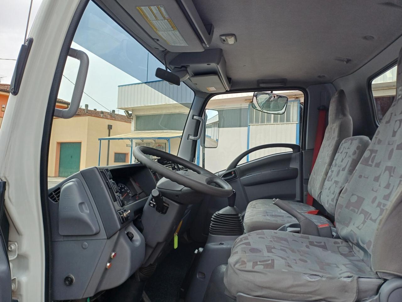 ISUZU 75 EURO 6 GRU E CASSONE FISSO