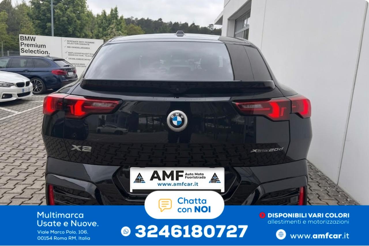 Bmw X2 X Drive 20d M sport Tetto Panoramico Apribile