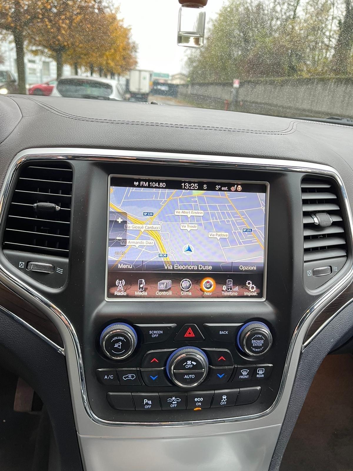 Jeep Grand Cherokee 3.0 V6 CRD 250 CV Multijet II Overland