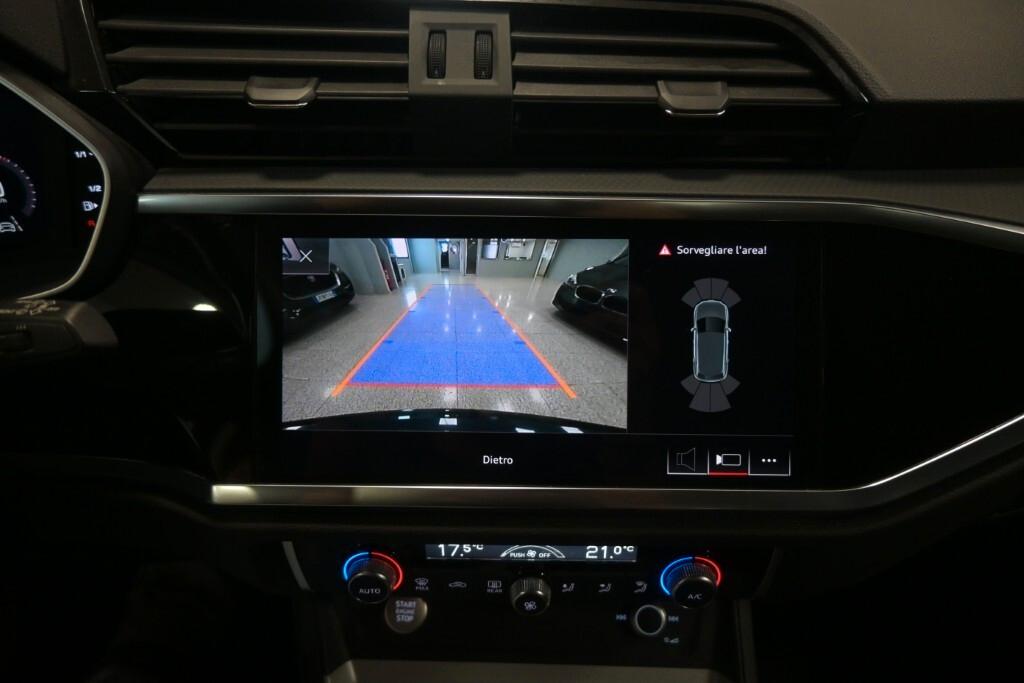 AUDI Q3 35 TDI 150CV S-TRONIC BUSINESS SPORT ( FARI LED - VIRTUAL COCKPIT - ADAPTIVE CRUISE - NAVI - MIRROR - PDC - TELECAMERA POST. - CERCHI 18 )