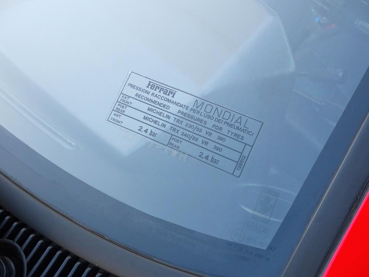 FERRARI Mondial 3.2 *ASI TARGA ORO*