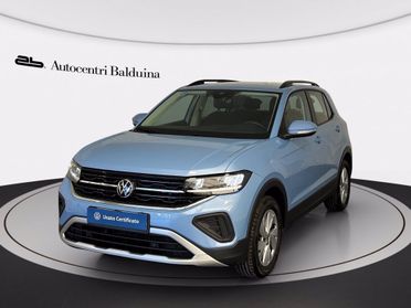 VOLKSWAGEN T-cross 1.0 tsi life 95cv del 2024