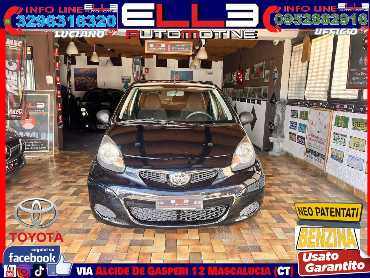 Toyota Aygo 1.0 5 porte NEOPATENTAO