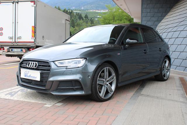 AUDI A3 SPB 2.0TFSI quattro S-tronic S-line-TETTO-GANCIO