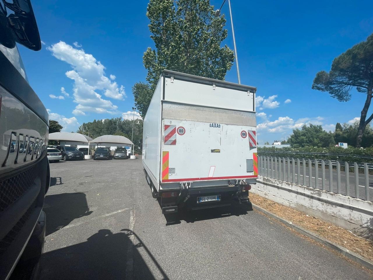 Iveco eurocargo 75E180 furgone e sponda